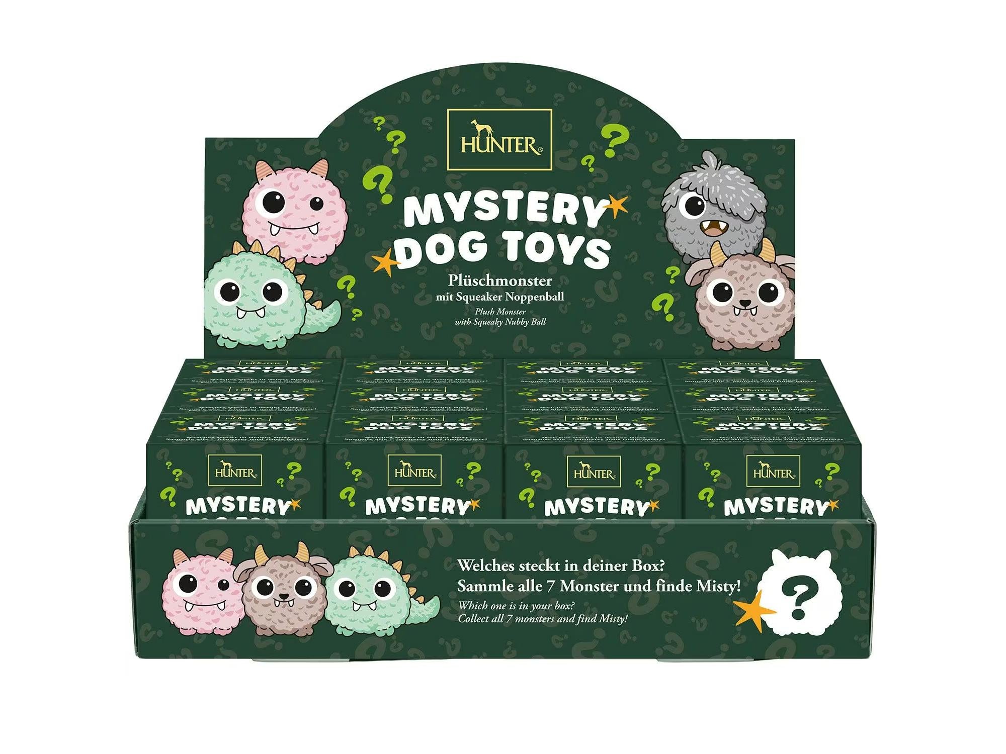 Hunter Mystery Monster Plysjleke 8 cm