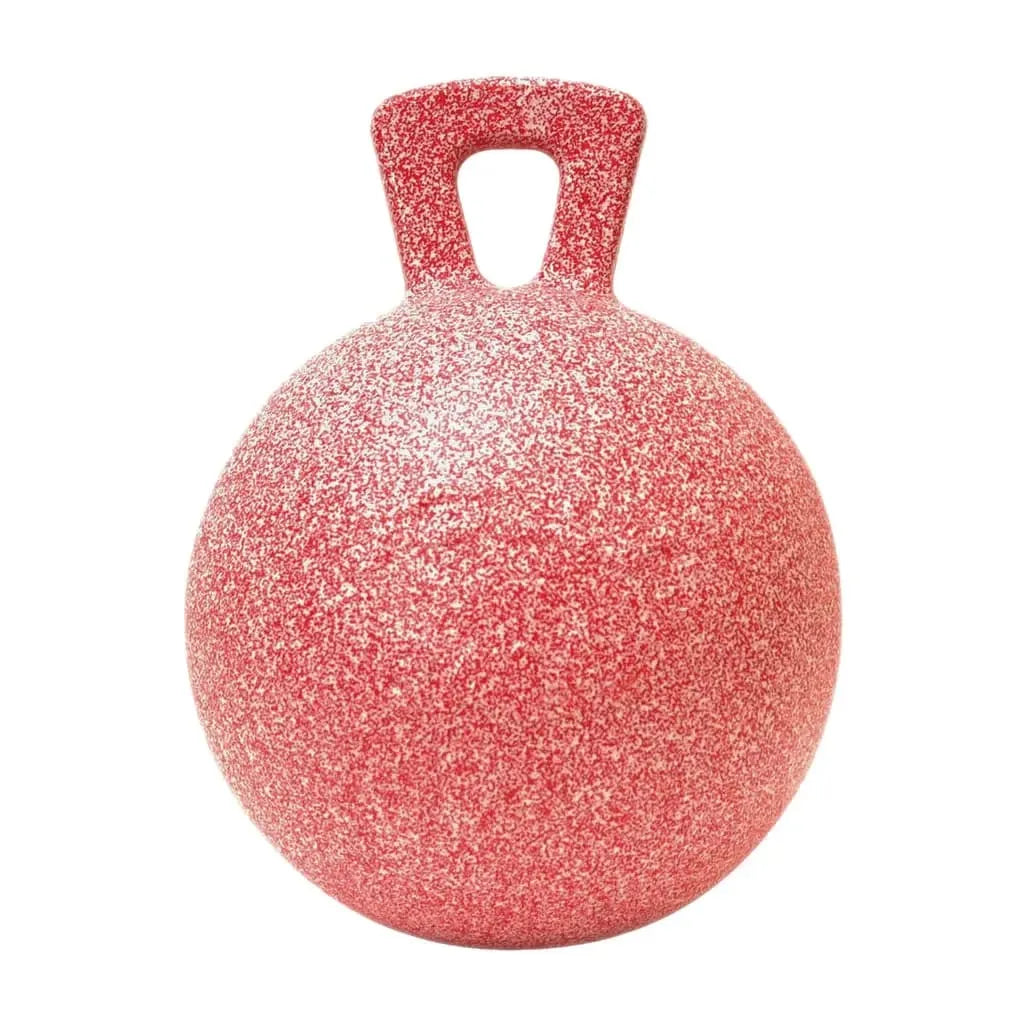 Jolly Ball Hesteball Ø 25 cm – Rød/Hvit med Mintduft