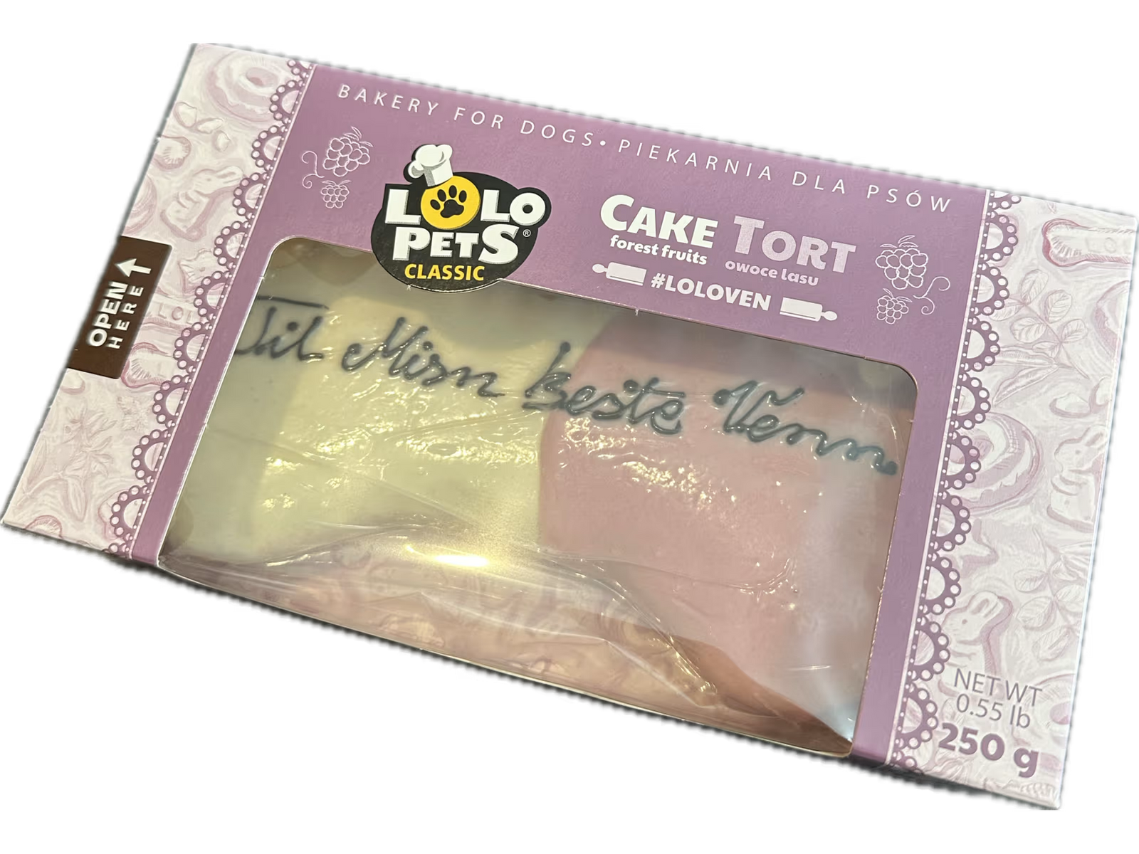 Lolopets Hundekake Skogsbær 250g Til Min Beste Venn