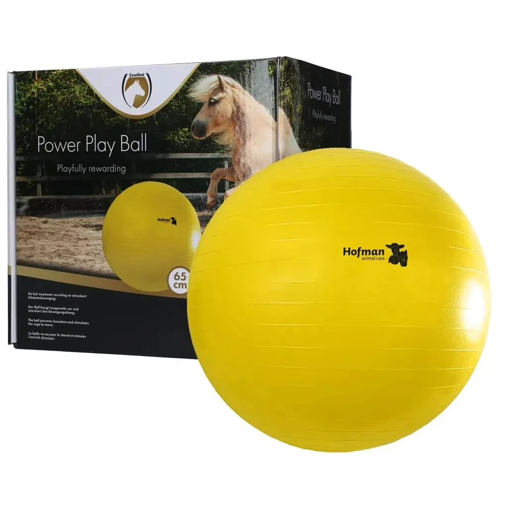 Maximus Power Play Ball Stor Lekeball for Hest 65 cm