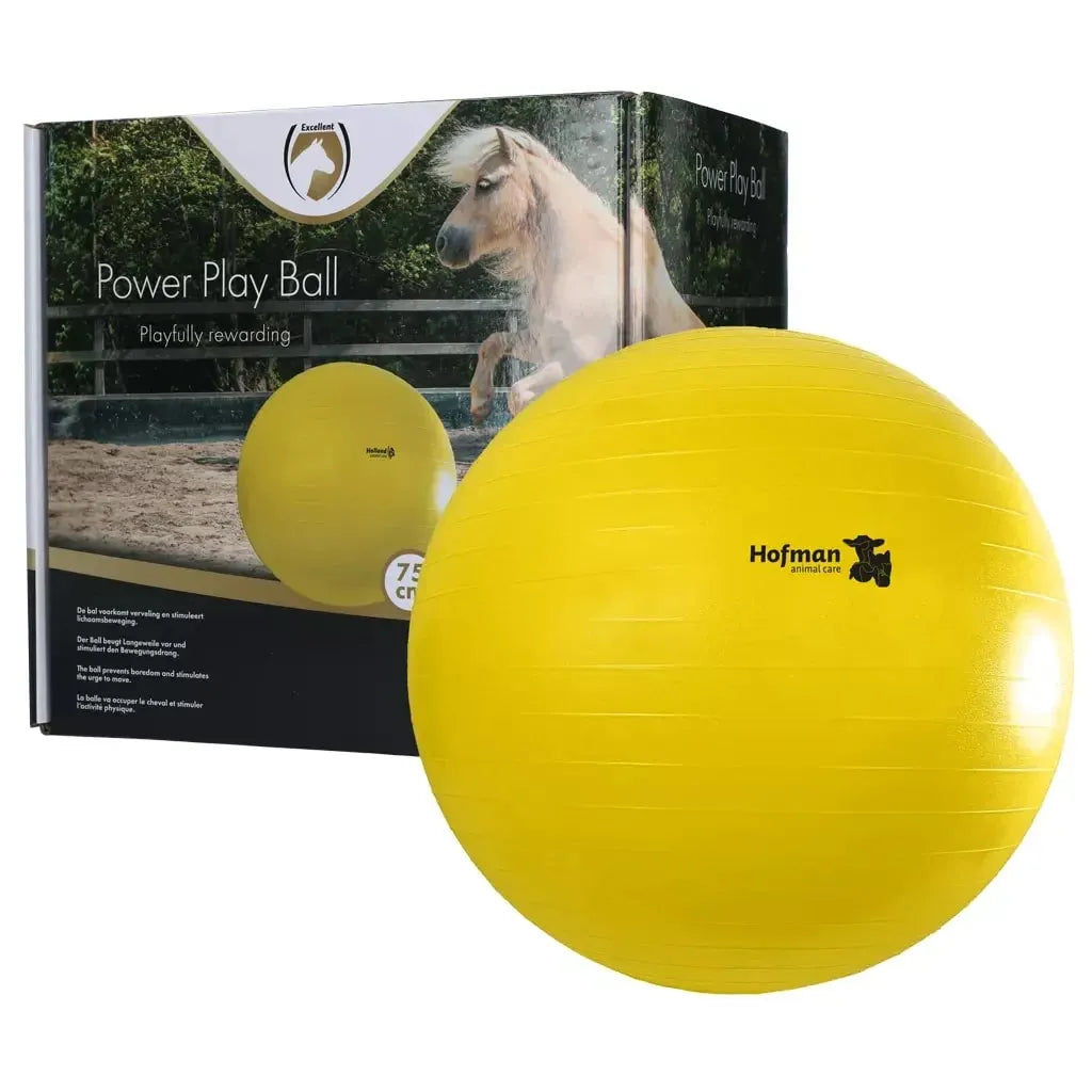 Maximus Power Play Ball Stor Lekeball for Hest 75 cm