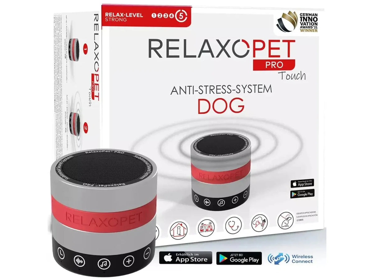 RelaxoPet PRO Dog Touch – beroligende lydenhet for hund med app
