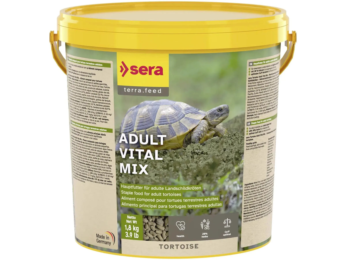 Sera Reptil Adult Vital Mix Nature Skilpaddefôr 10 l