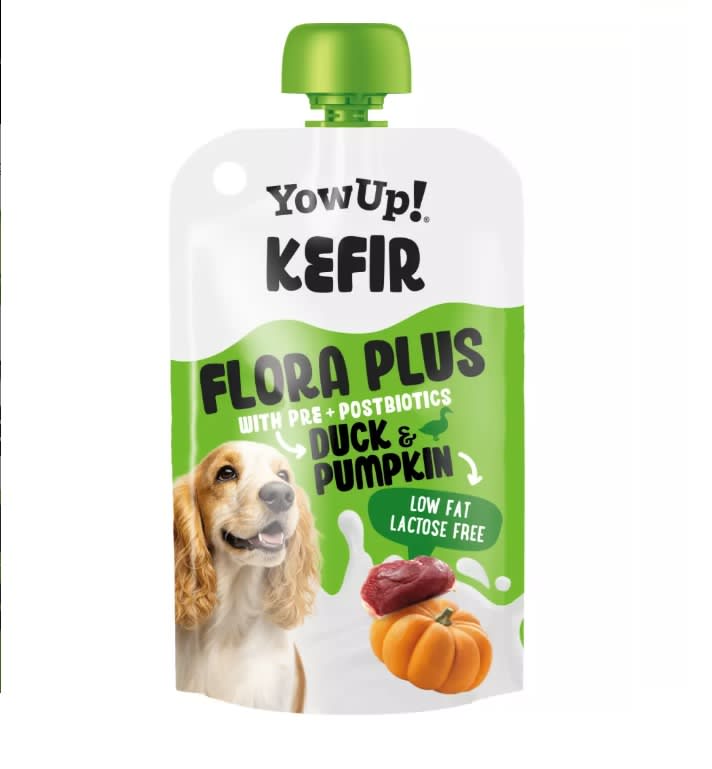 YowUp Kefir And og Gresskar til hund og katt 115 g