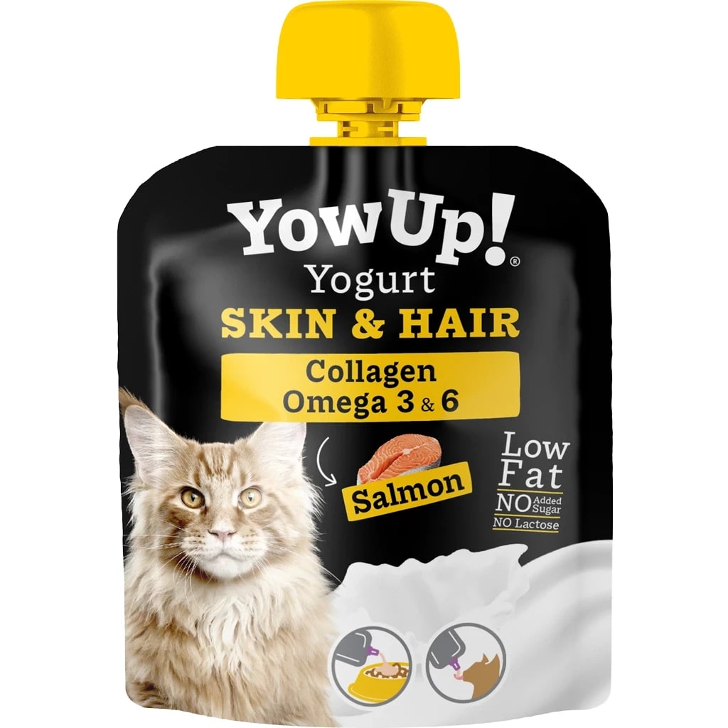 YowUp Yoghurt Skin and Hair til katt 85 g