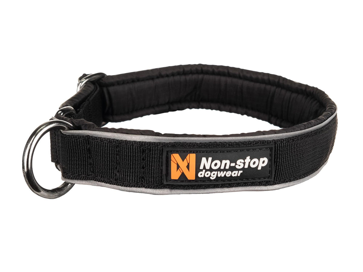 Non-stop dogwear Polar collar halsbånd – Svart