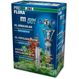 JBL ProFlora m501 Komplett CO2-gjødselssystem for Akvarium til 400 liter