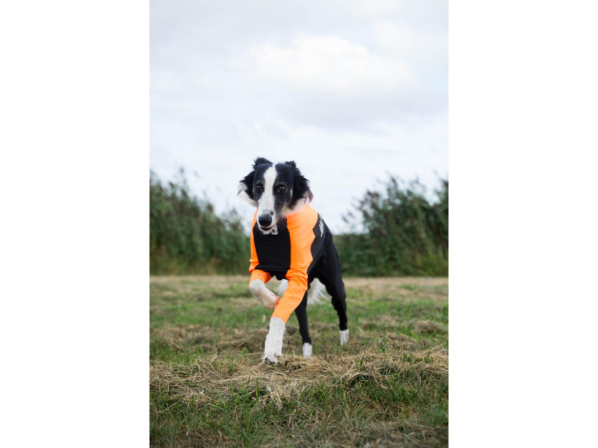 Non-stop dogwear Protector half suit beskyttelsestrøye – Oransje