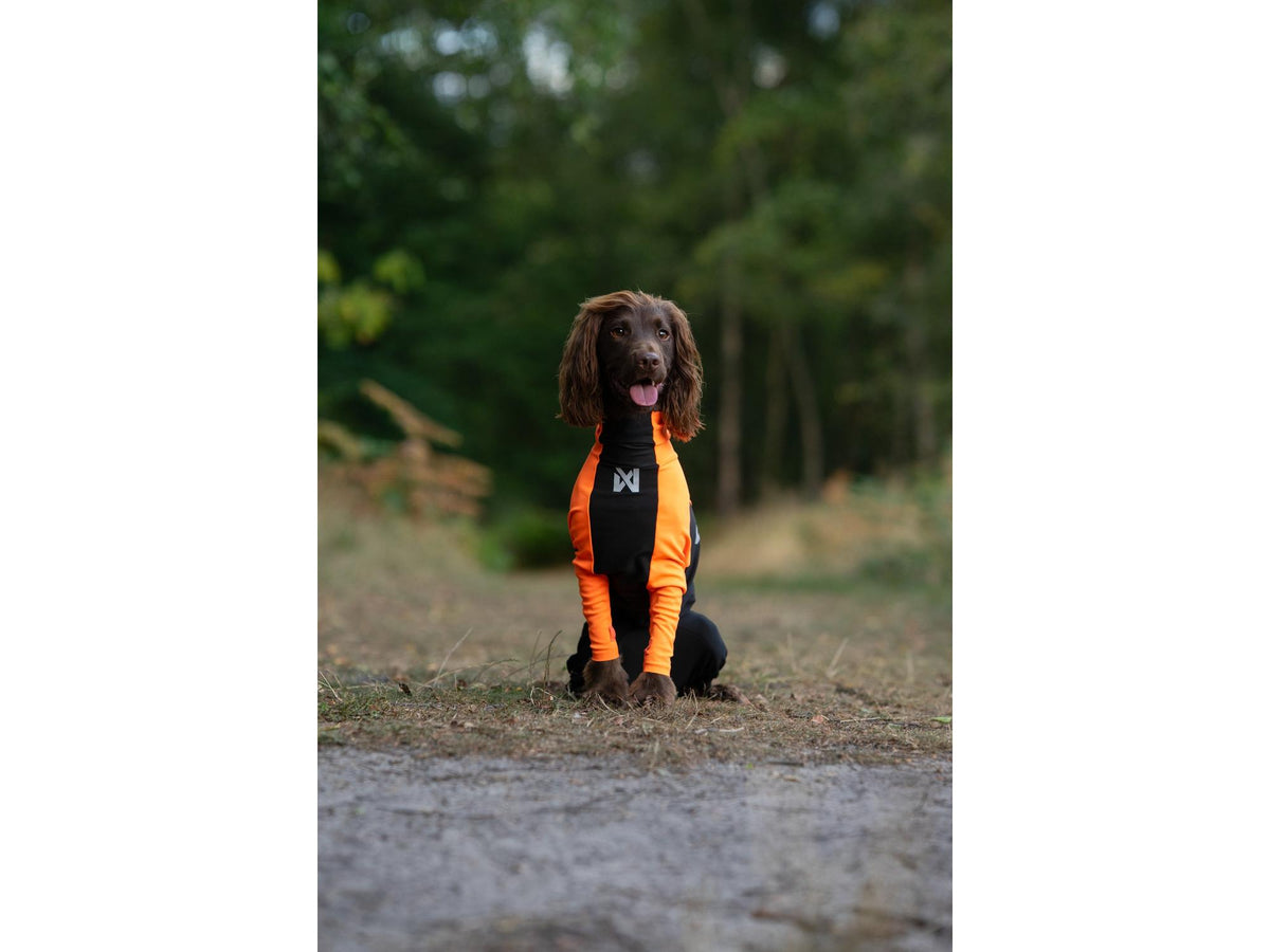 Non-stop dogwear Protector half suit beskyttelsestrøye – Oransje
