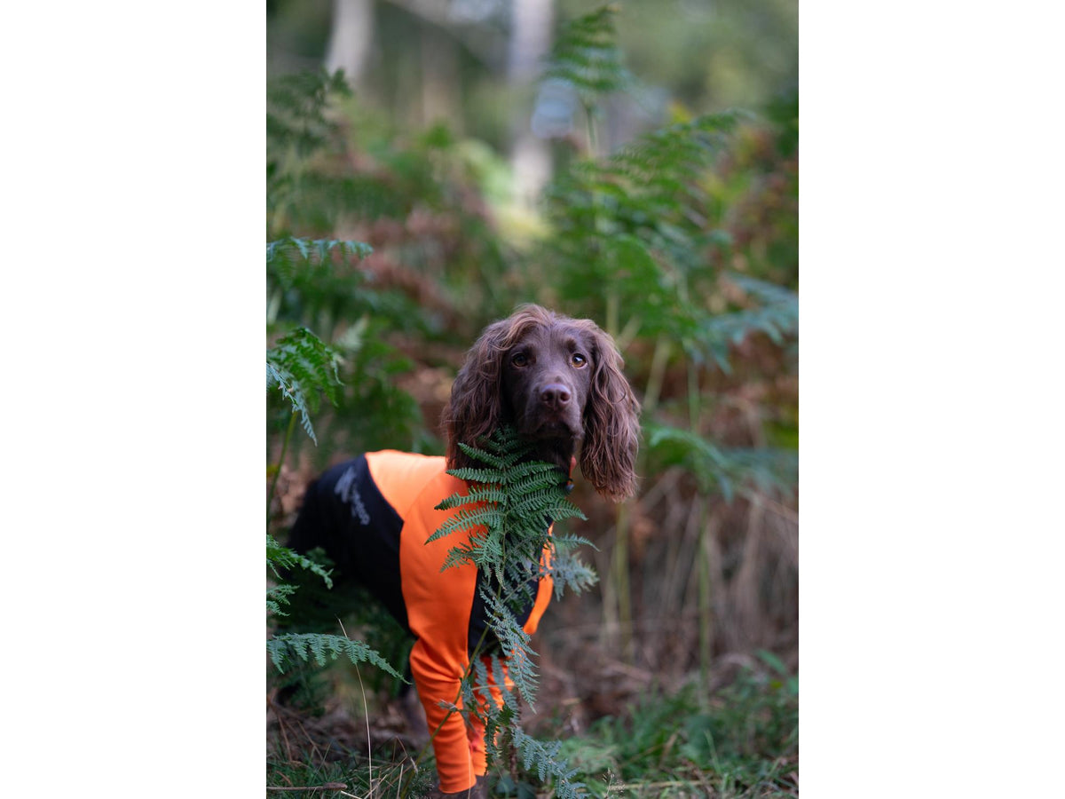 Non-stop dogwear Protector half suit beskyttelsestrøye – Oransje