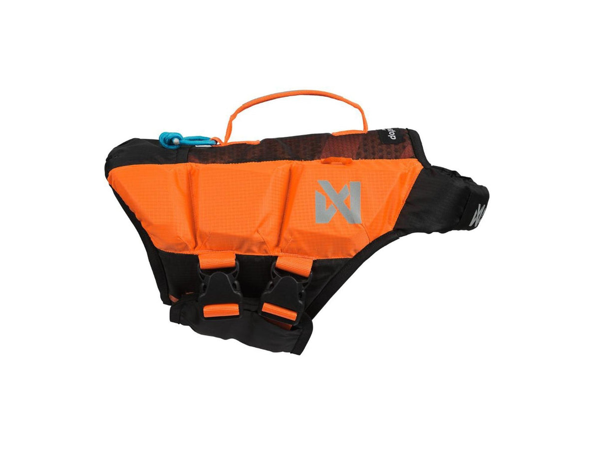 Non-stop dogwear Protector life jacket flytevest – Svart/oransje