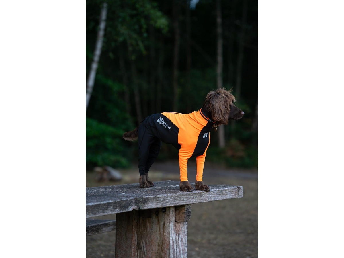 Non-stop dogwear Protector suit heldress tispe – Oransje/svart