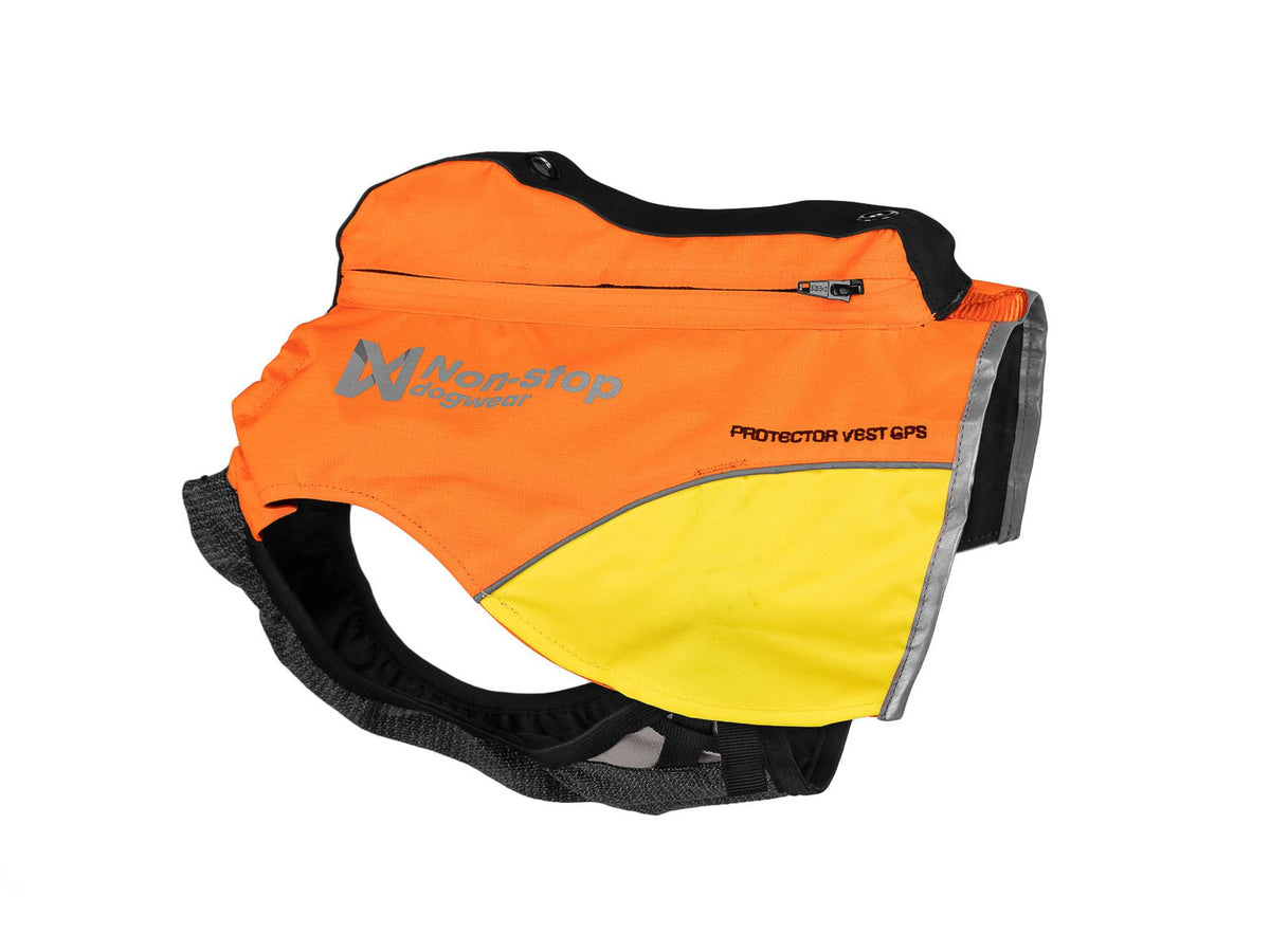 Non-stop dogwear Protector vest GPS jaktdekken – Oransje