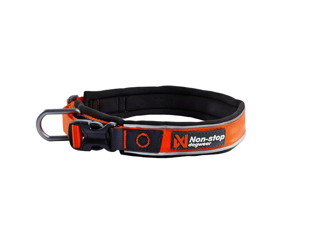 Non-stop dogwear Roam collar halsbånd – Oransje