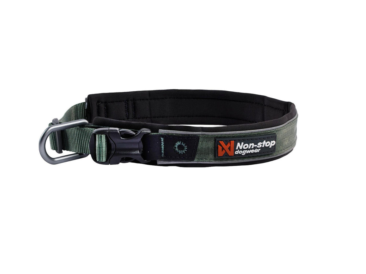 Non-stop dogwear Roam collar halsbånd – Grønn