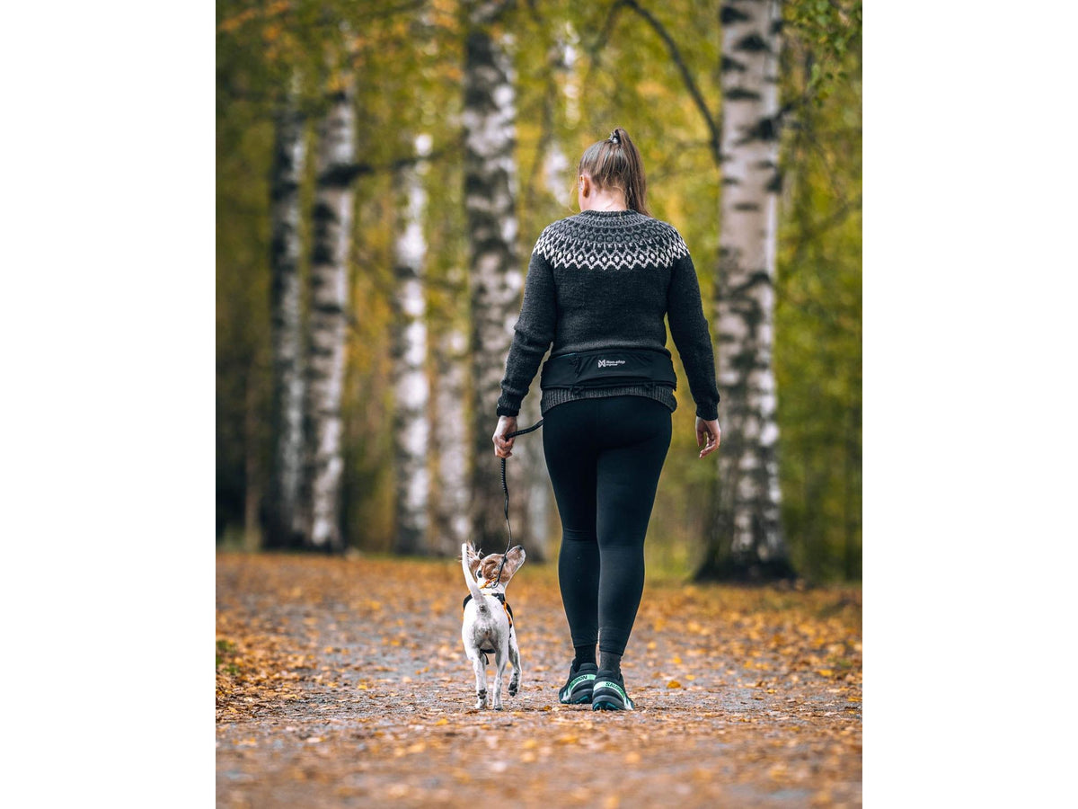 Non-stop dogwear Rush belt løpebelte – Svart/teal