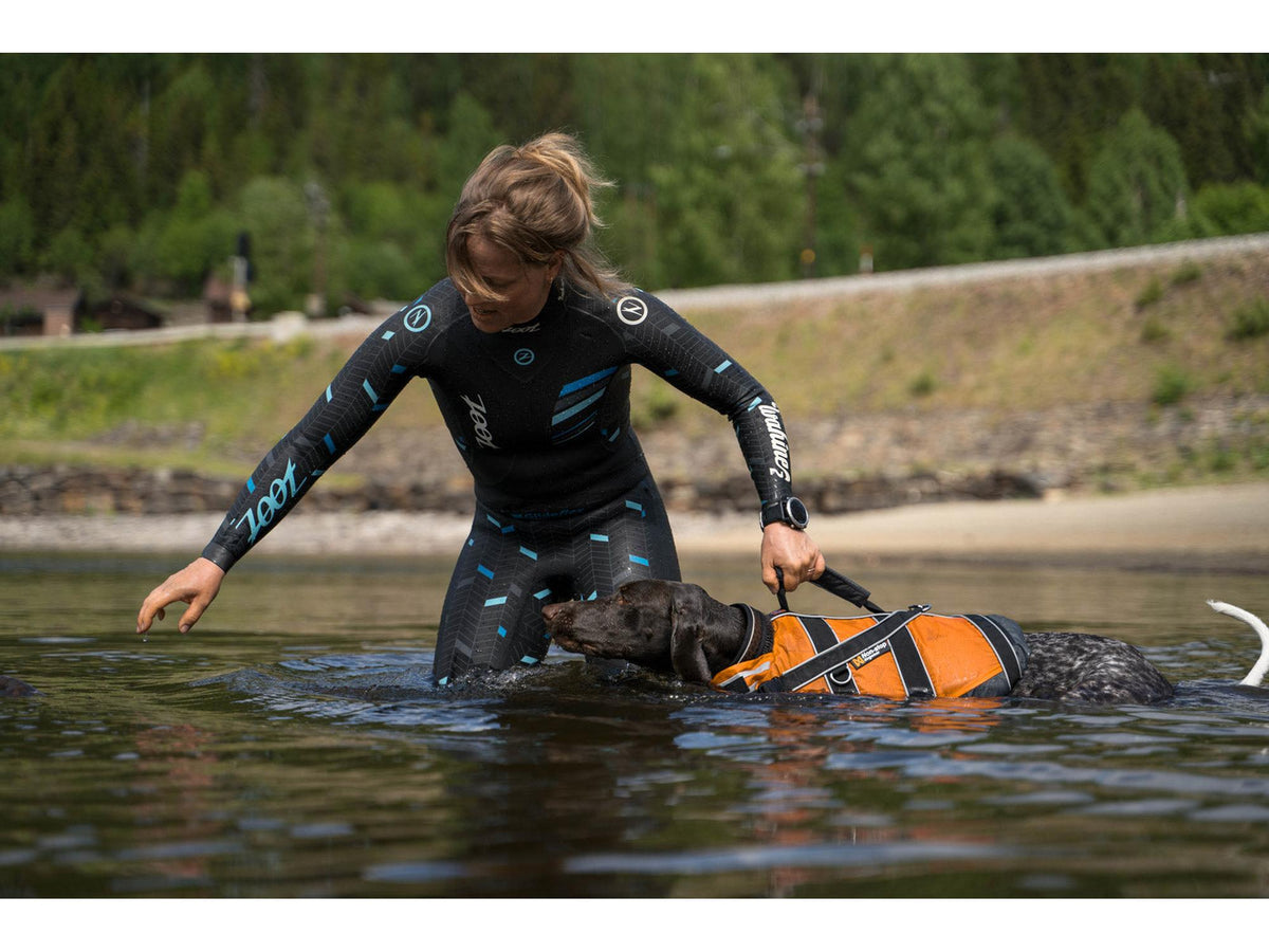 Non-stop dogwear Safe life jacket 2.0 flytevest – Oransje