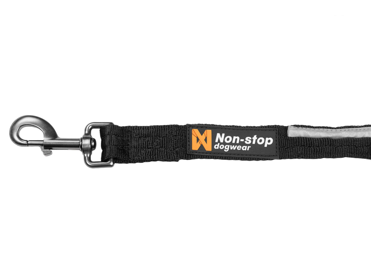 Non-stop dogwear Strong leash leiebånd – Svart