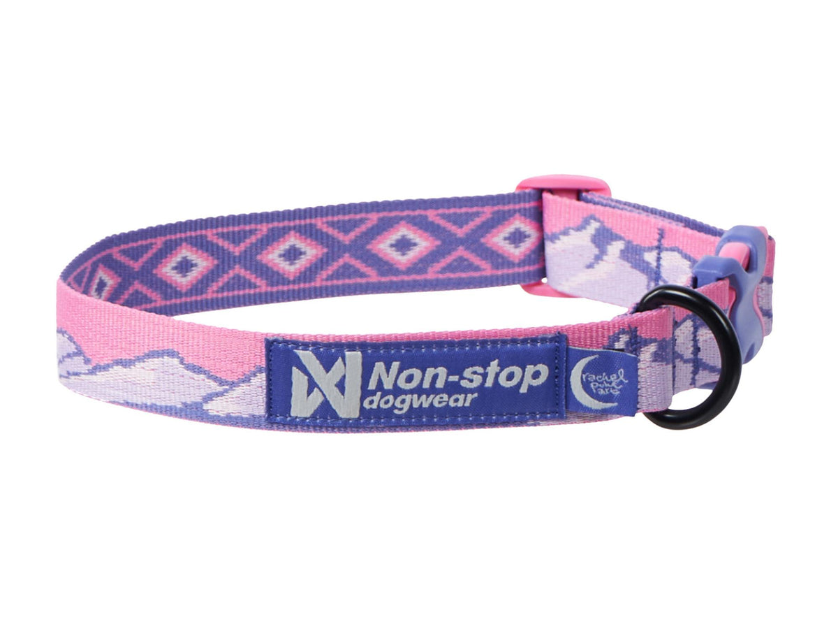 Non-stop dogwear Trail quest collar RP signature edition halsbånd – Lilla/rosa