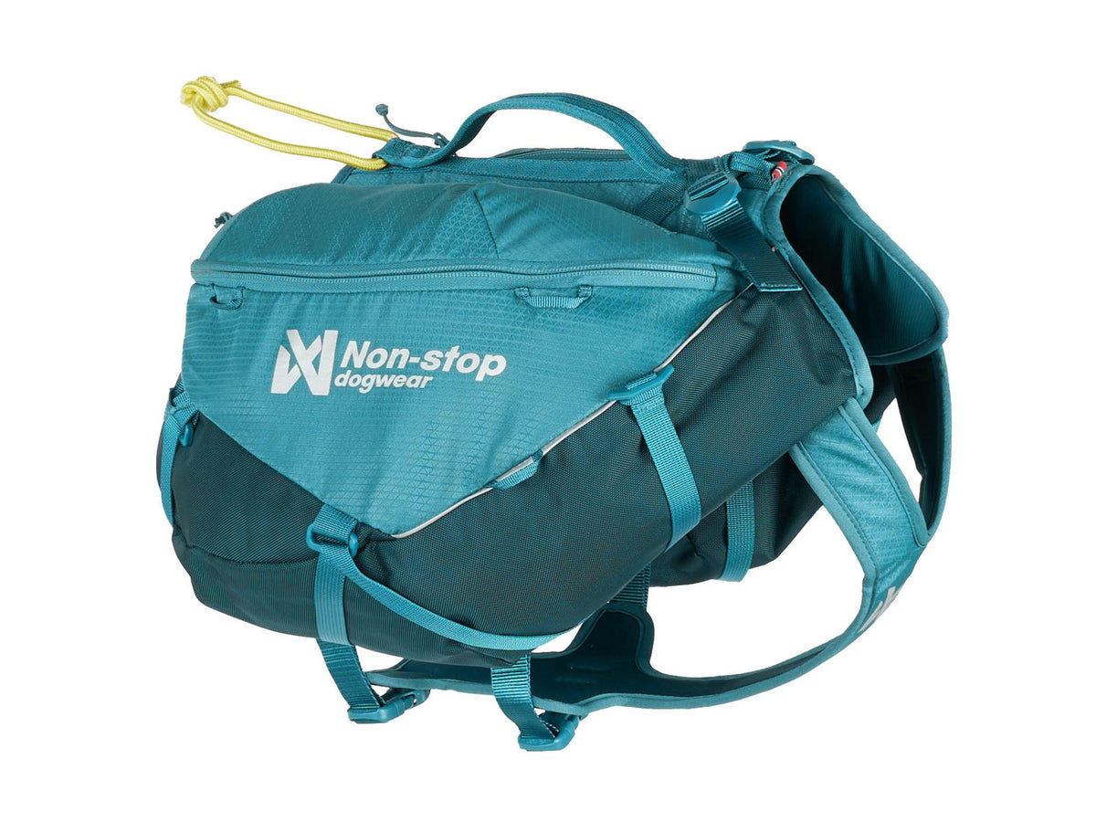 Non-stop dogwear Trail quest dog backpack hundesekk – Mørk teal