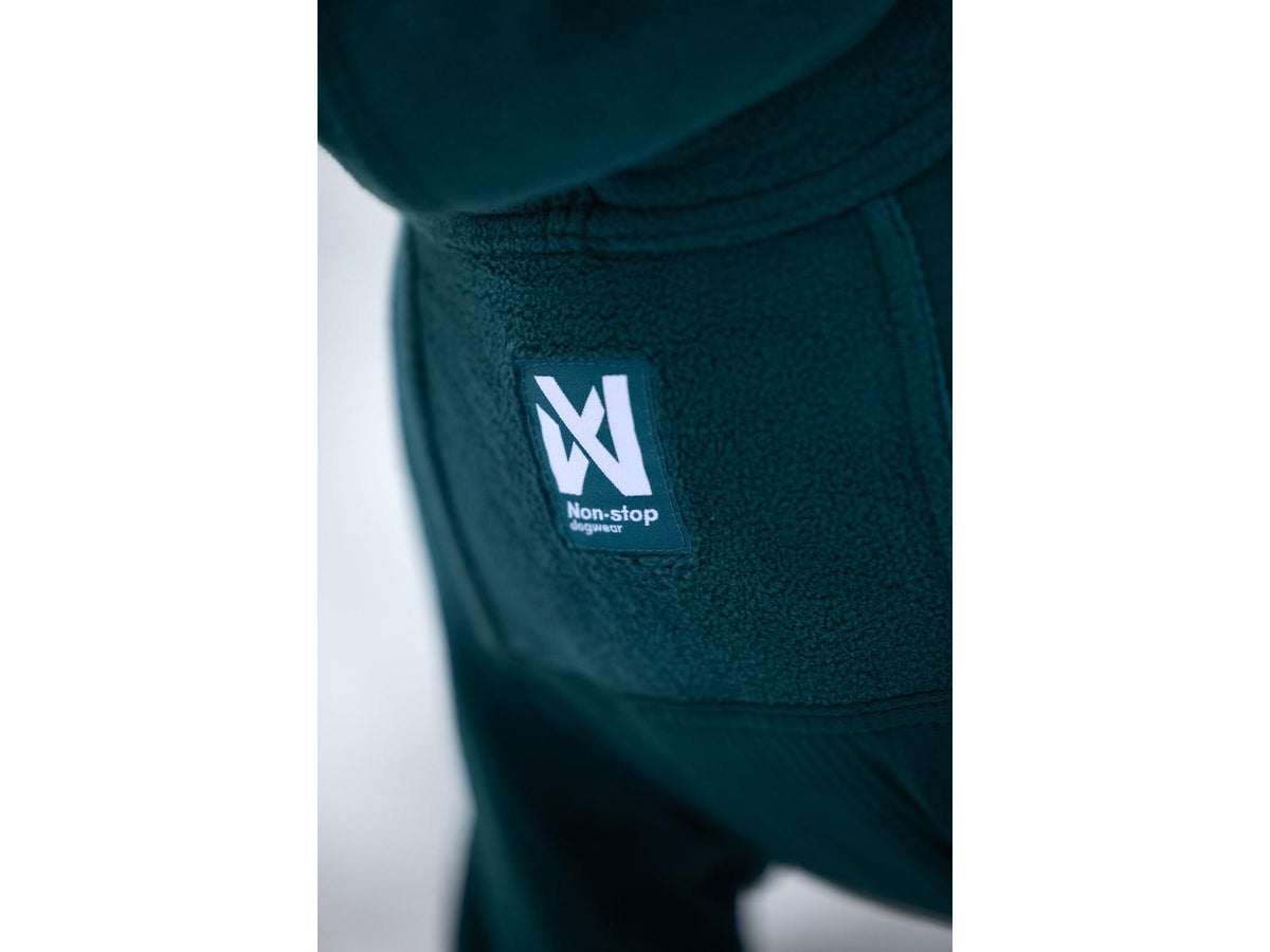 Non-stop dogwear Trail quest fleece overall fleecedress – Mørk teal
