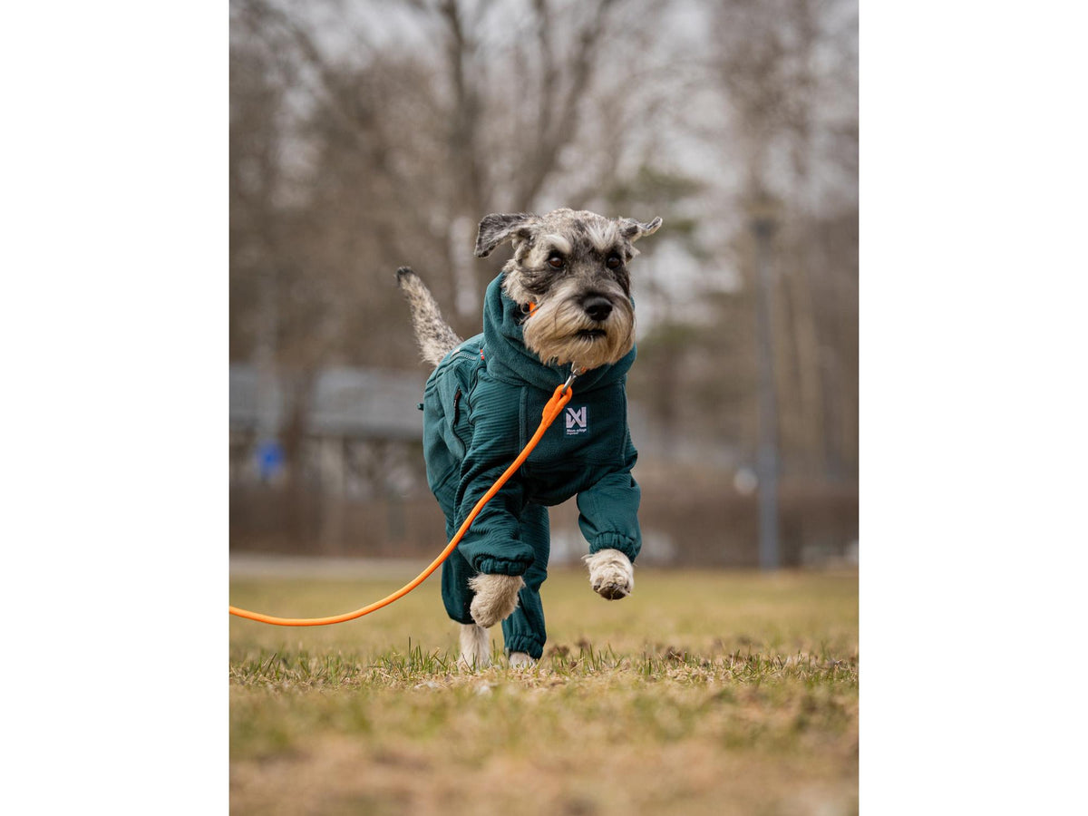 Non-stop dogwear Trail quest fleece overall fleecedress – Mørk teal