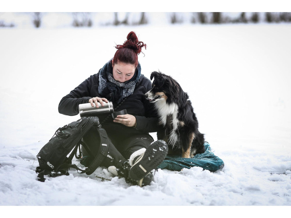 Non-stop dogwear Trekking dog bed campingseng – Mørk teal