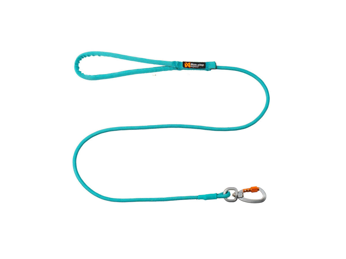 Non-stop dogwear Trekking rope leash tau-leiebånd – Teal