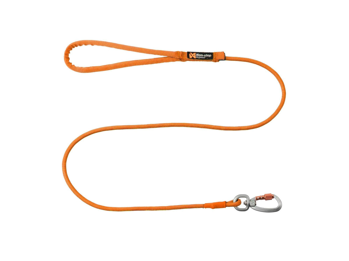 Non-stop dogwear Trekking rope leash tau-leiebånd – Oransje