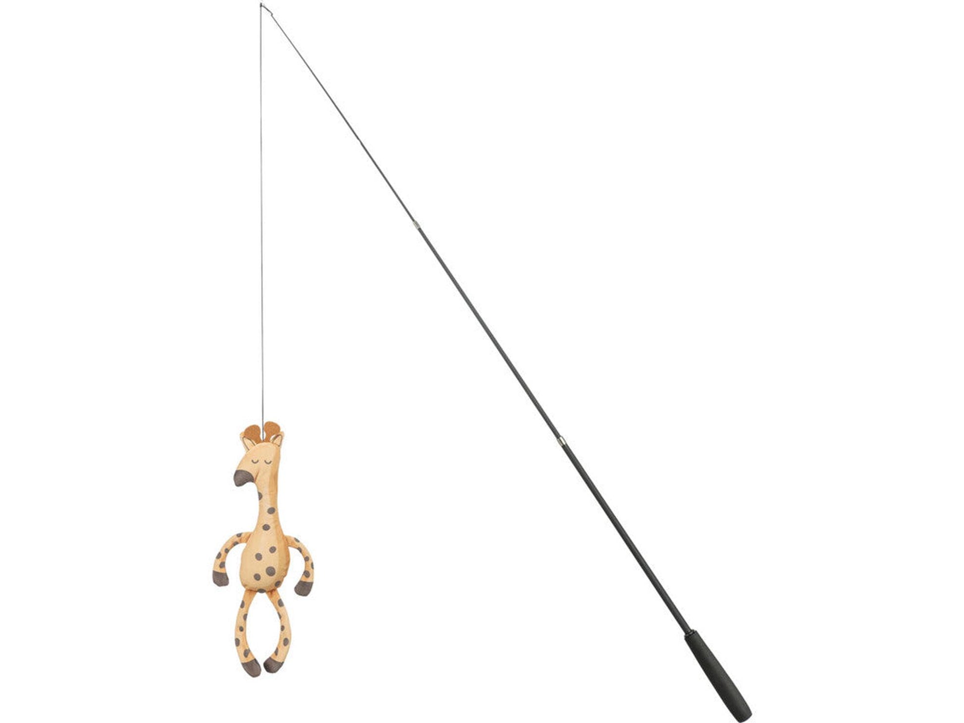 Trixie Teleskopisk Lekepinne med Giraffe 42–106 cm