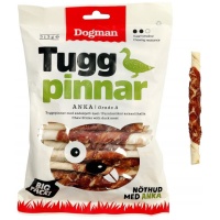 Dogman Tyggepinner med and 25p Hvit S 12cm