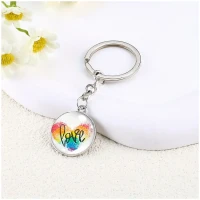 Nøkkelring "Love" PRIDE