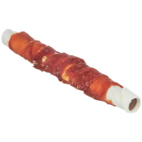 6 STK Tyggerull Natur M/Andefilè Fyldt M/Kyllinglever 17cm 65g BULK